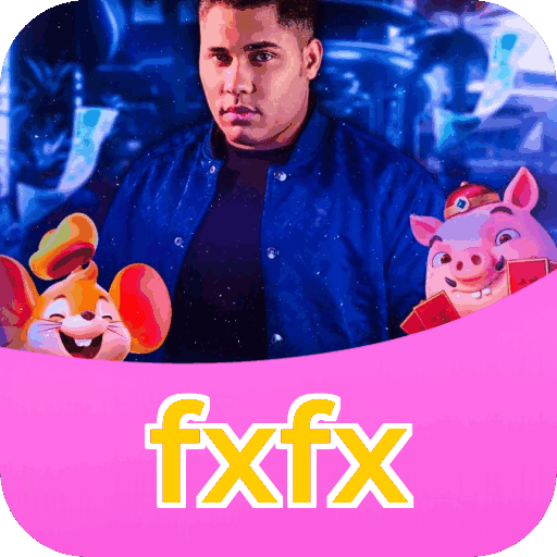 Números do app fxfx em material de marketing — ilustração, não auditoria